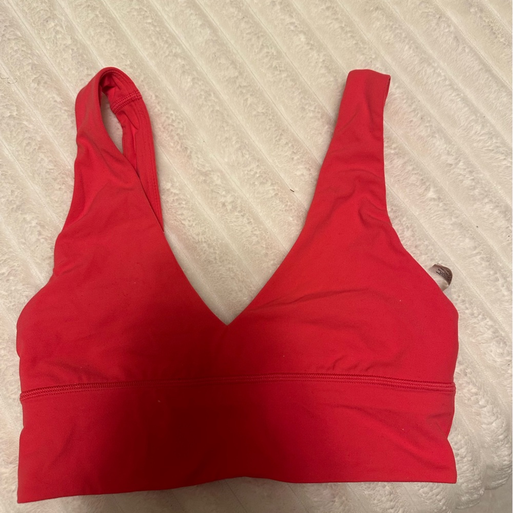 lululemon align v neck bra light support